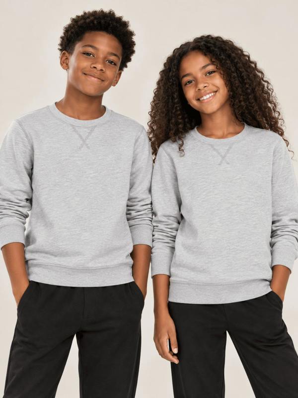 Childsplay Kids Cotton Sweatshirt in Grey
