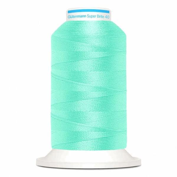 Gutermann Super Brite Polyester 40 Embroidery Thread 1000m Polyester Thread Suitable For Embroidery