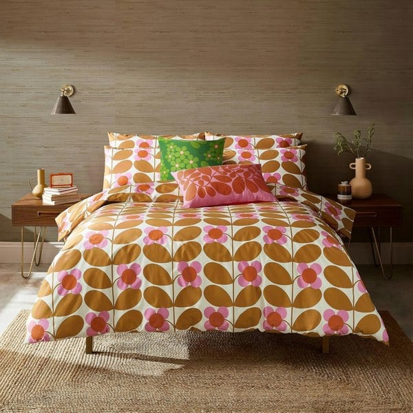 Orla Kiely Stem Bloom Duvet Cover Set