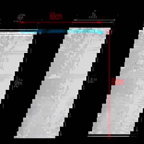 1 x Vaccum Seal Compressed Storage Bag Space Saver Saving 60x80cm