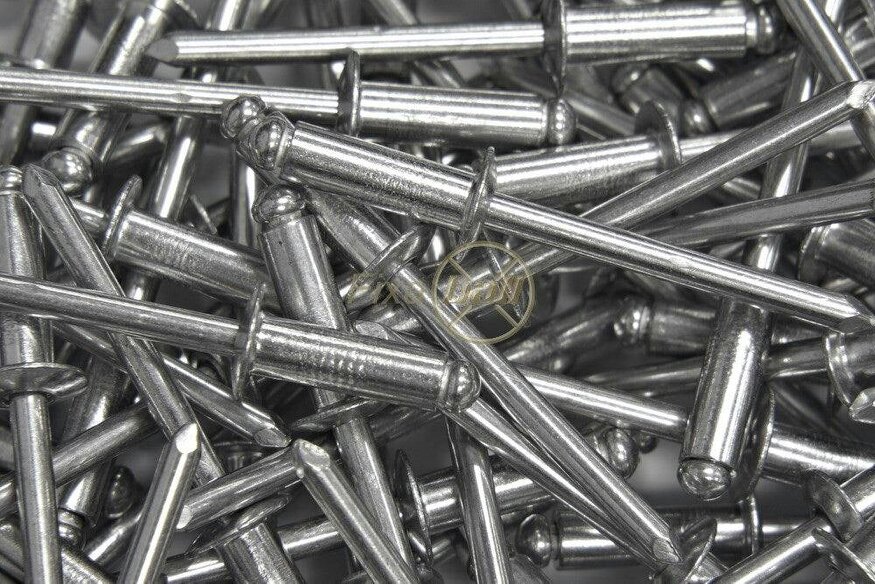 Fixaball 3mm Pop Blind Rivets Domed Aluminium/ Steel ISO 15983A