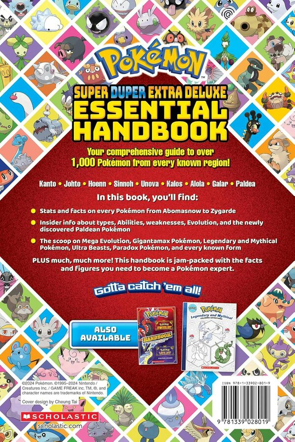 Pokémon Super Duper Extra Deluxe Essential Handbook | Stats & Facts on 1,000+ Pokémon Characters | Ultimate Pokémon Guide Book for Kids