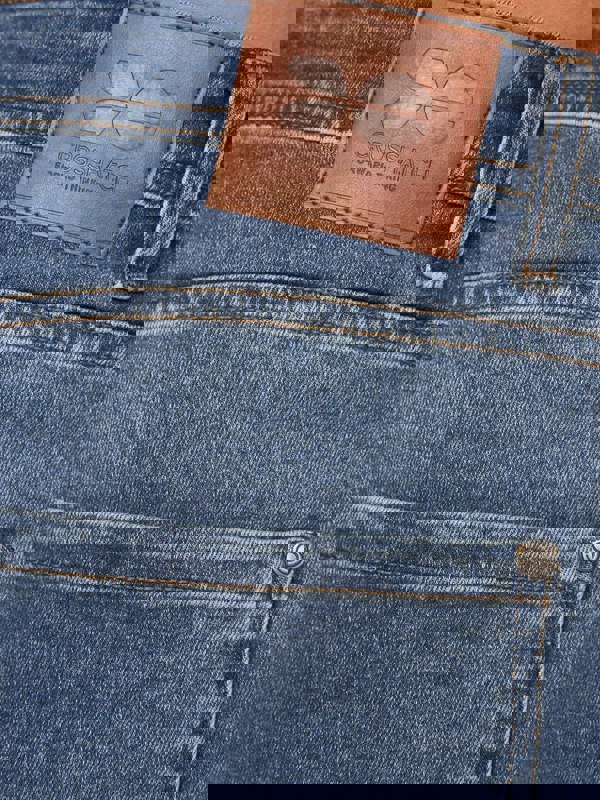 Crosshatch Tadcaster Denim Shorts Light Wash