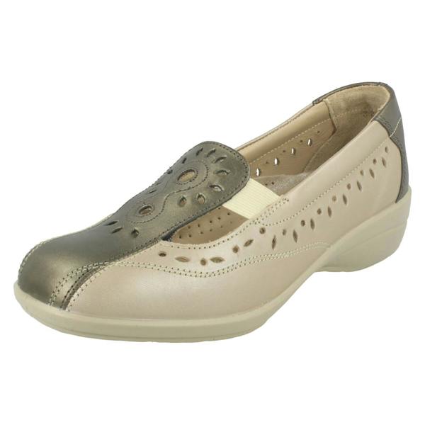 DB Shoes Ladies Easy B Comfortable Slip On Shoes Sunray
