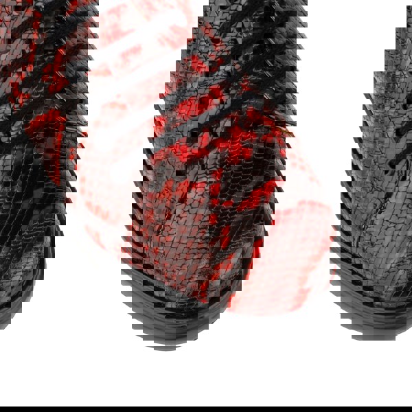 Embassy London Sun City - Red Snake - Men's Leather Snakeskin Trainer