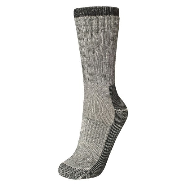 Trespass Men's Stroller Merino Wool Hiking Boot Socks (1 Pair) - Grey Marl