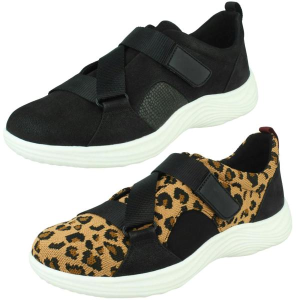 Clarks Ladies Clarks Casual Trainers Lulu Go