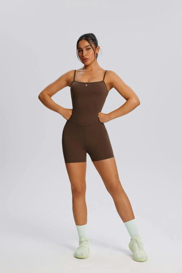 Anniou Adjustable Sling Yoga Bodysuit