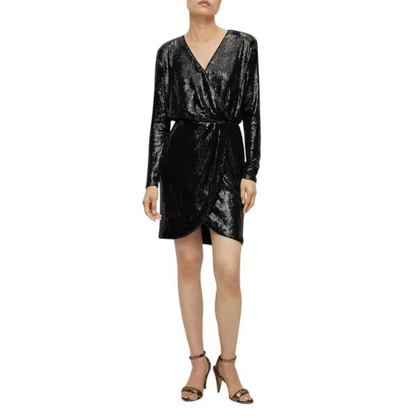 Boss Womens/Ladies Epalleta Dress - Black - 