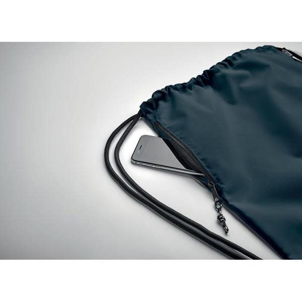 MidOcean Night Large RPET Drawstring Bag - French Navy - 