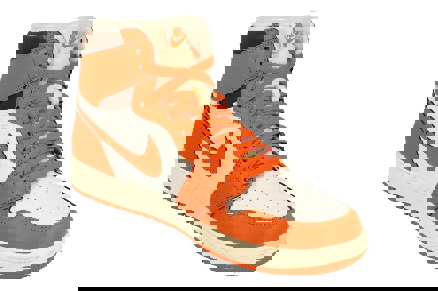 Nike Air Jordan 1 Retro Hi Og Womens Trainers Do9369  101 - White Starfish Cacao Sail 101 - Photo 3