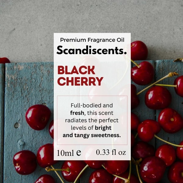 Black Cherry - Scandiscents, waterless diffuser, essential oils, fragrance oils