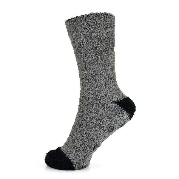 Tom Franks Mens Tom Franks Warm Soft Cosy Socks With Gripper SK882