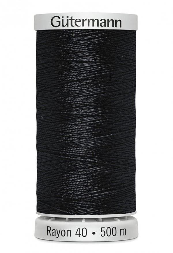 Gutermann No 40 Sulky Rayon Embroidery Thread 500m Rayon Thread Suitable For Embroidery