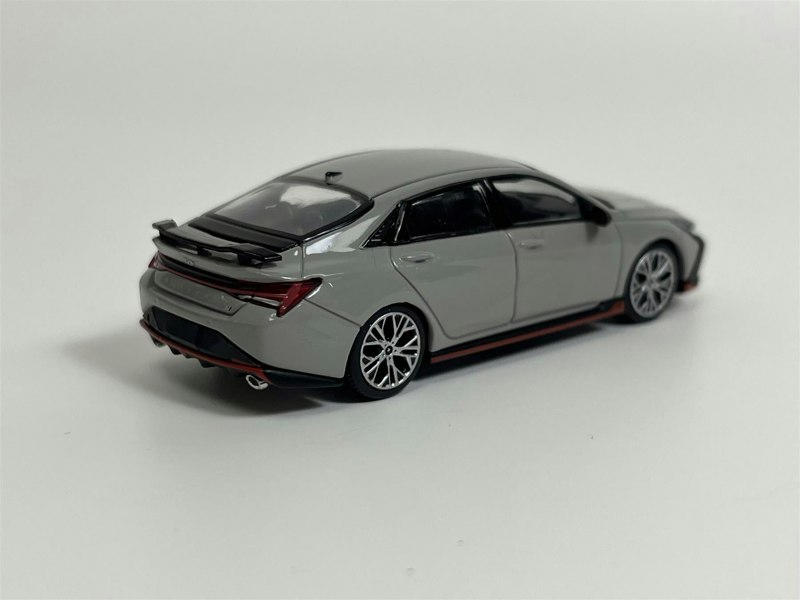 Mini GT Hyundai Elantra N Cyber Grey Metallic LHD 1:64 Scale Mini GT MGT00386L