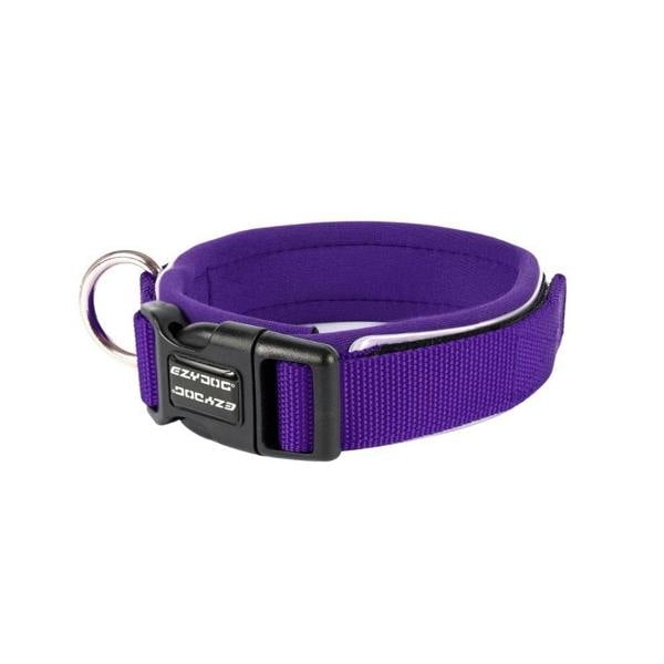EzyDog Neo Classic Dog Collar in Purple