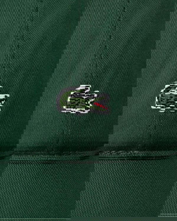 Lacoste Mens Organic Cotton Twill Cap - Green 132