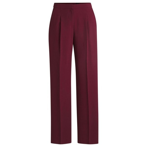 Boss Womens Tozera Regular Trousers - Red