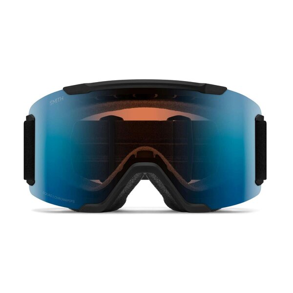 Smith Ski Goggles Squad2 1CP 2QJ 4L Black ChromaPop Pro Photochromic Blue Mirror