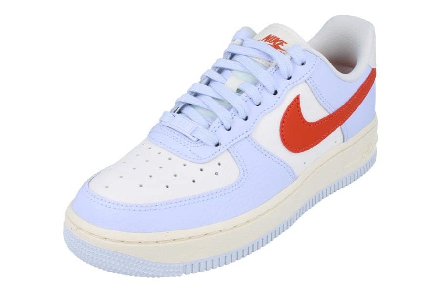 Nike Air Force 1 07 Womens Trainers Hv0843  085 - Football Grey Vintage Coral 085 - Photo 0