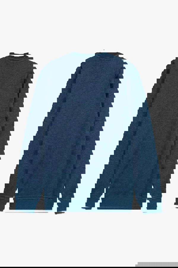 ENORSIA Heavy Pique Terry Crew Neck Sweatshirt