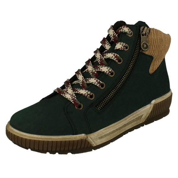 Rieker Ladies Rieker Fleece Lined Dual Fastening Ankle Boots N0709
