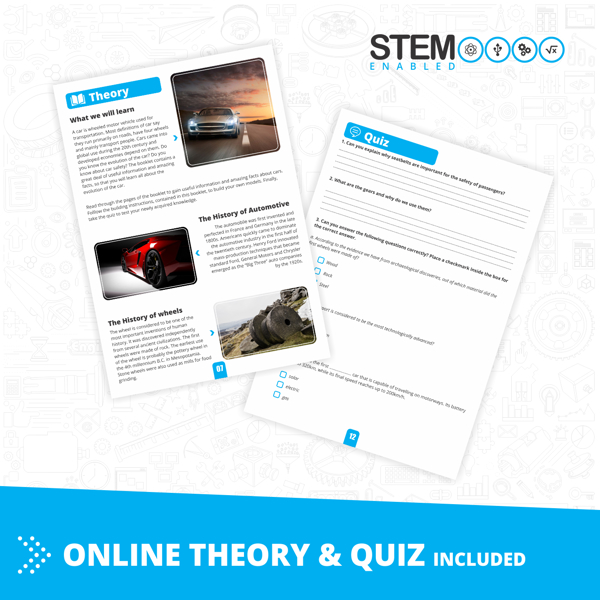 Inventor Motorised: Race Car with 10 bonus models