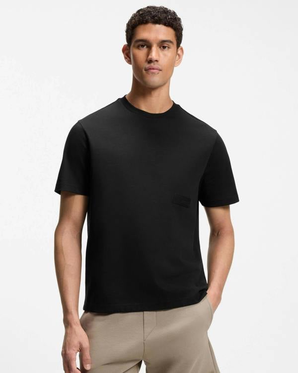 BOSS Green TS Structure Mens T-Shirt - Black 001