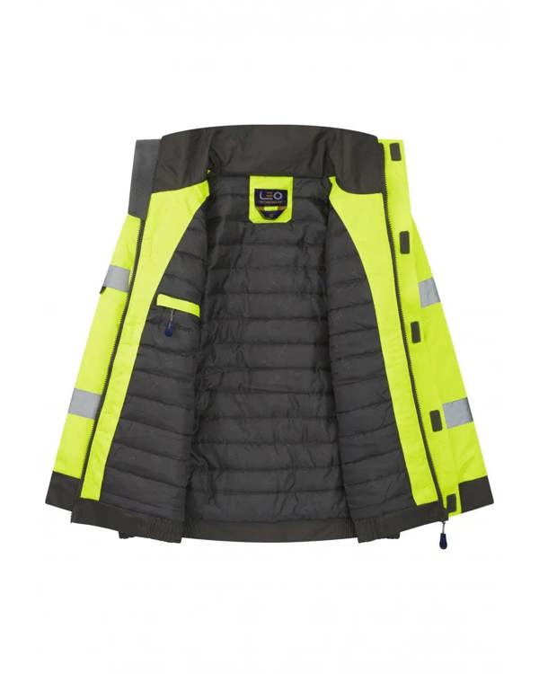 Baffle Lined Bomber Jacket - Hi-Vis Trousers