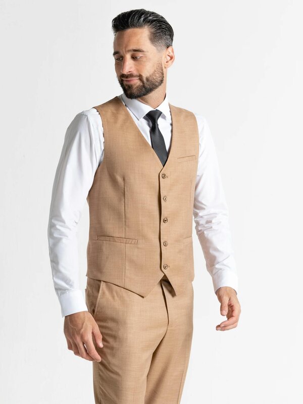 V2 Classic Henry - Sand Three Piece Suit
