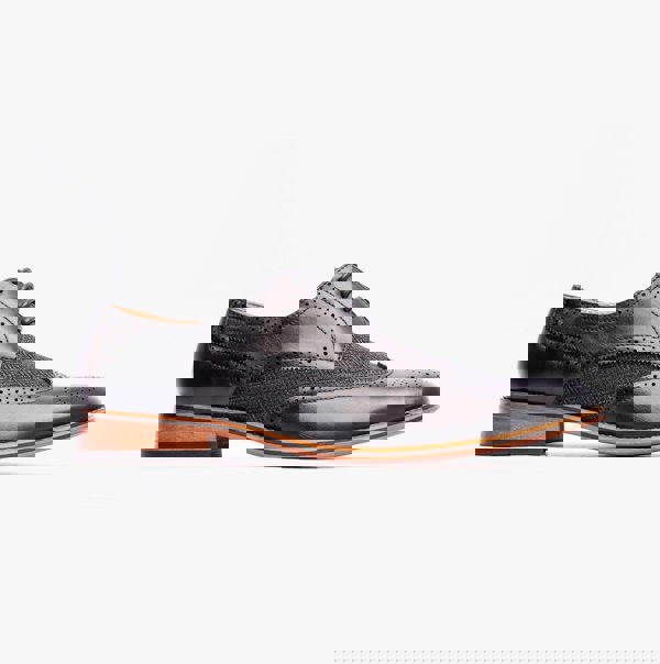 Goor DANIEL Mens Lace Up Brogues Black