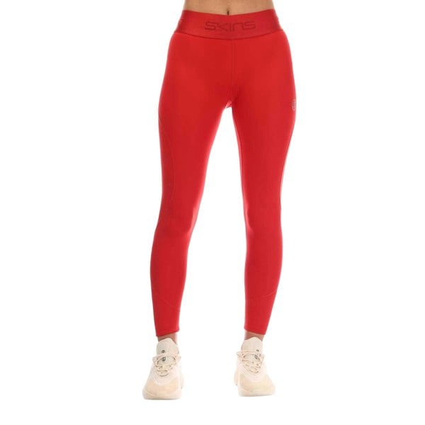 Skins Womens/Ladies Series-2 Long Leggings - Red