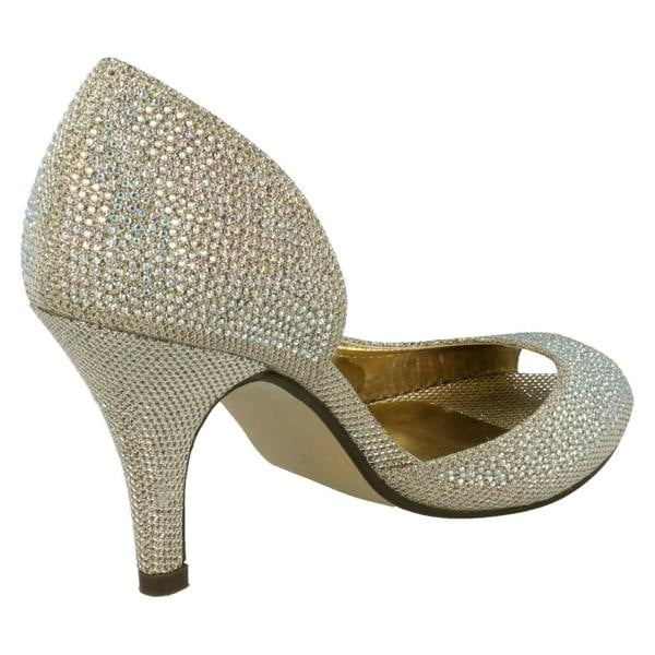 Anne Michelle Ladies Anne Michelle Open Toe Heels