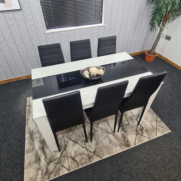 Kosy Koala Dining Table Set with 6 Chairs Dining Room and Kitchen table set of 6