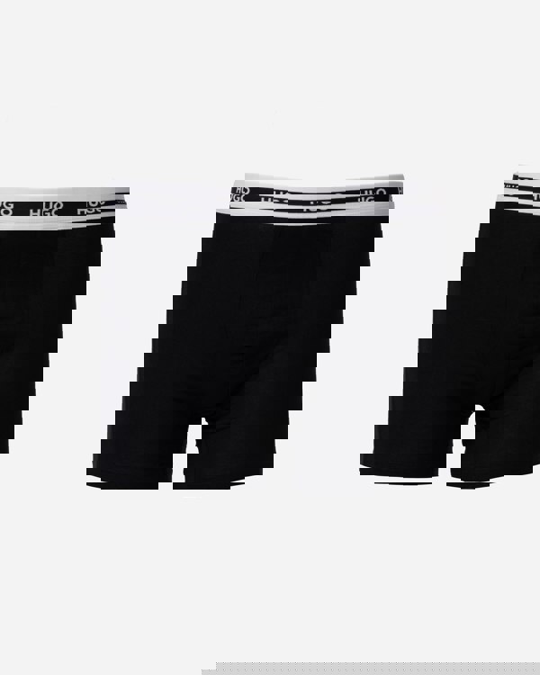 HUGO Planet 3-Pack Mens Boxer Briefs - Black 002 - CHO - Designer Mens Underwear
