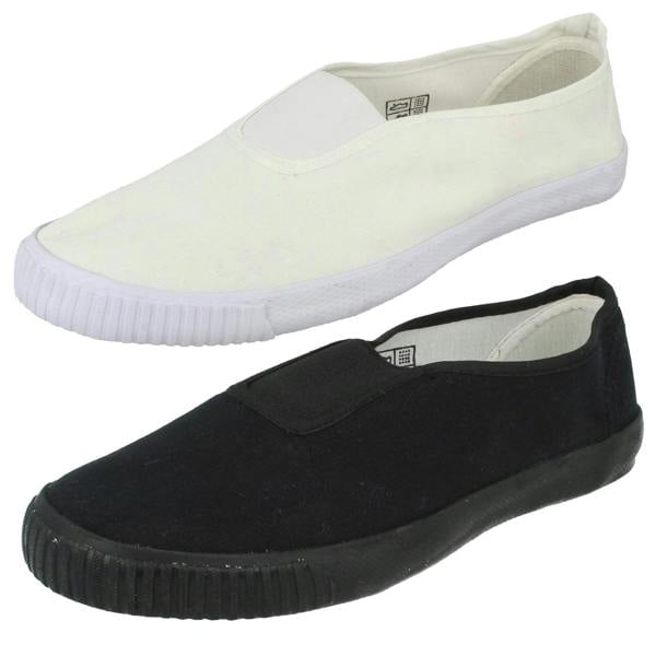 Spot On Childrens Unisex Spot On Slip On Plimsolls