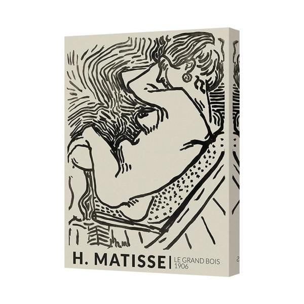 Benjamin Tate Design Henri Matisse Le Grand Bois 1906 Canvas Print Wall Art