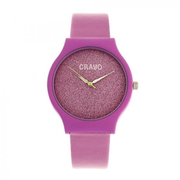 Crayo Glitter Unisex Watch