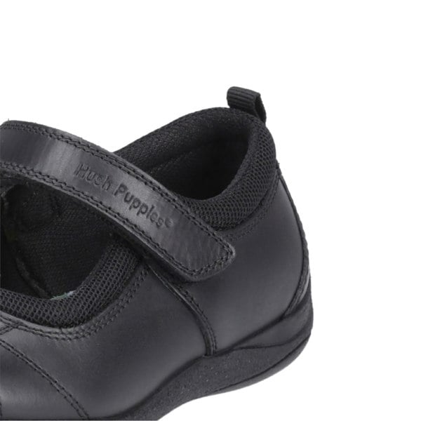 Hush Puppies Clara Junior Leather Girls's Black Shoes