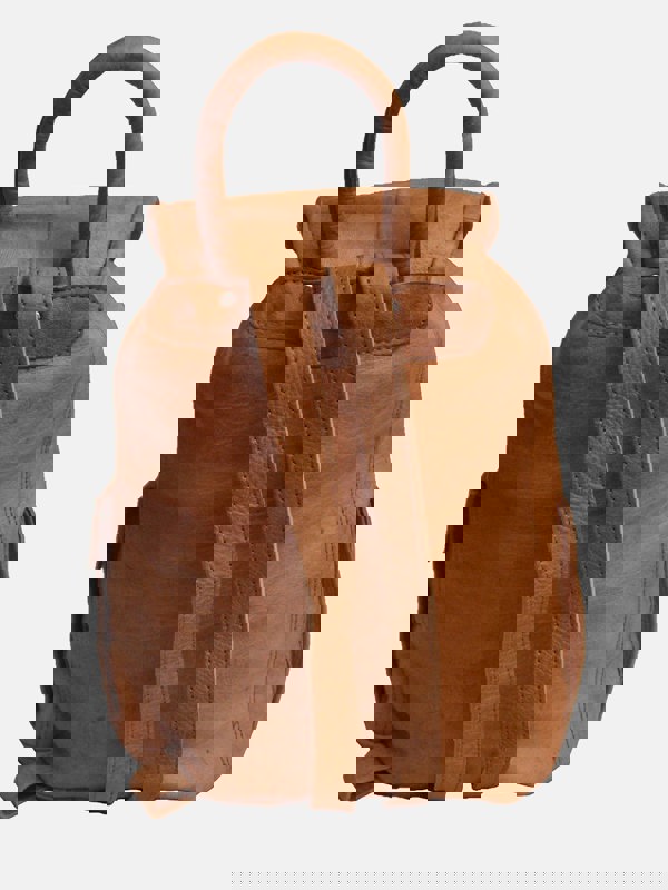 Berber Leather The Larache Large Rucksack in Tan