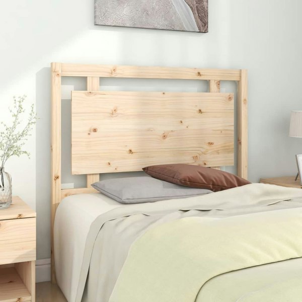 Berkfield Bed Headboard 105.5x4x100 cm Solid Pine Wood