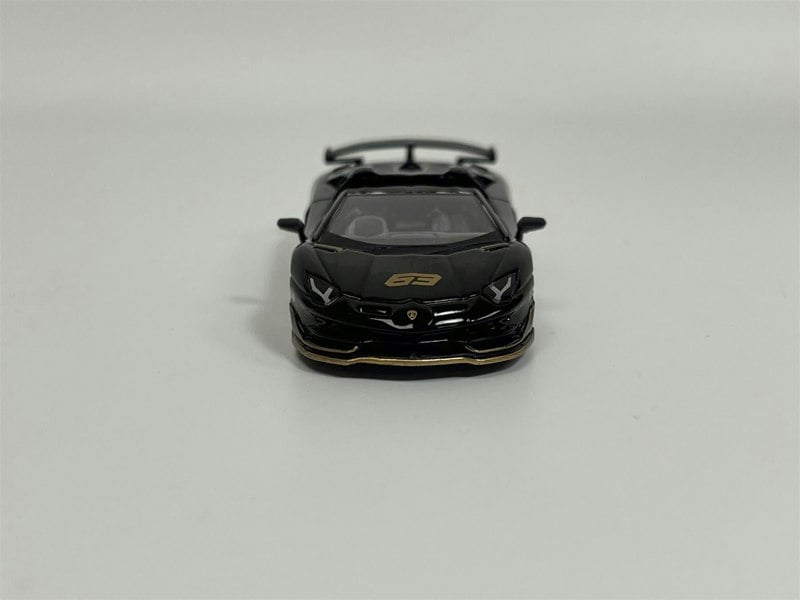 Mini GT Lamborghini Aventador SVJ 63 Roadster Nero Aldebaran RHD 1:64 Mini GT MGT00803R