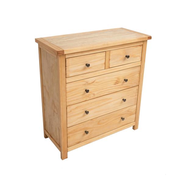 Cabinet Bits Lugo 4 Drawer Chest of Drawers Brass Knob