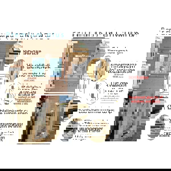 Shire Amarrillo 20x10 Log Cabin and Shelter combination 44mm cladding - Best Shed