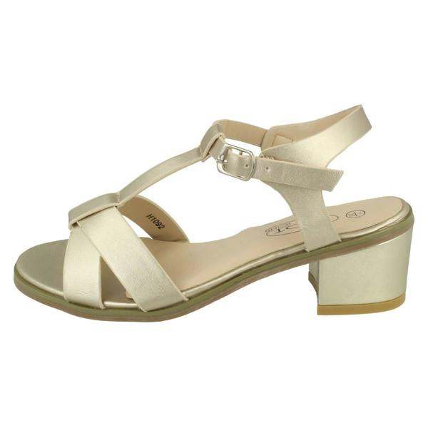 Spot On Girls Spot On Block Heel Sandals