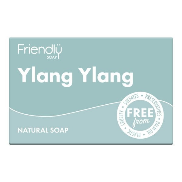 Ylang Ylang soap bar packaging front
