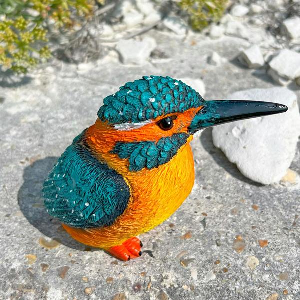 Farmwood Kingfisher Bird Garden Animal Ornament