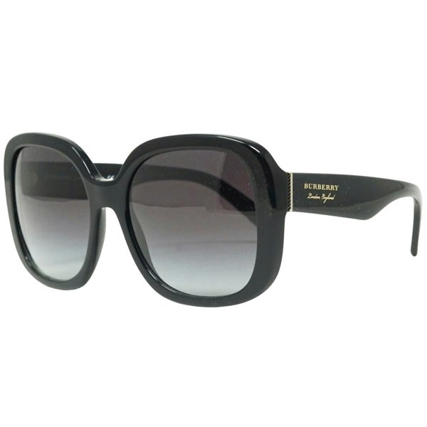 Burberry Grey Gradient Lens Black Sunglasses