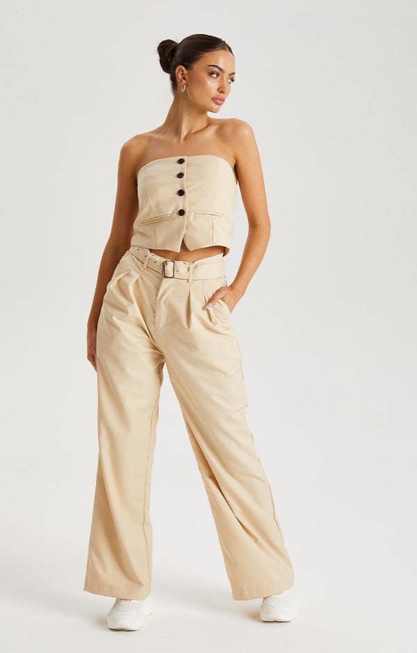 Urban Bliss Button Front Corset Top