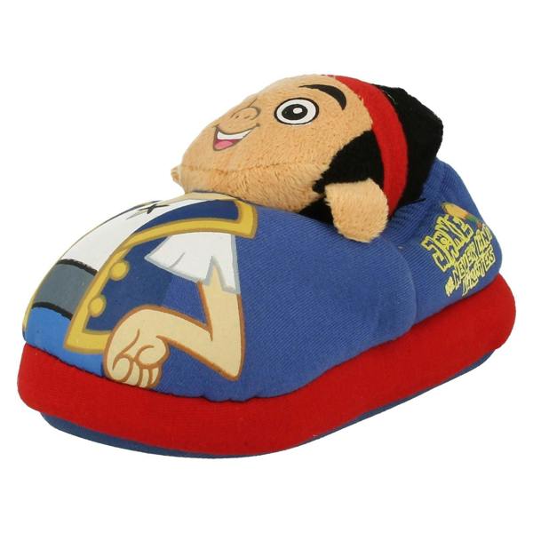 Disney Boys Disney 3D Slippers Jake and The Neverland Pirates
